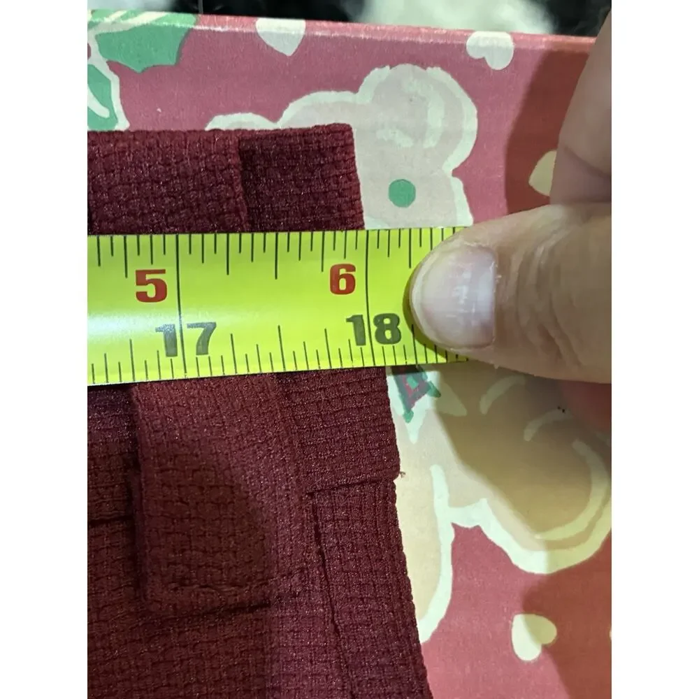 Vintage Richman Brothers Burgundy Slacks Disco Dura-Press 36x30 Men’s